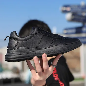 REETENE Cheap Fsahion Leather Men Sneakers Autumn Outdoor Sports Shoes Men Light Soft Flats Shoes Male Lace Up Leisure Footwear
REETENE Cheap Fsahion Leather Men Sneakers Autumn Outdoor Sports Shoes Men Light Soft Flats Shoes Male Lace Up Leisure Footwear