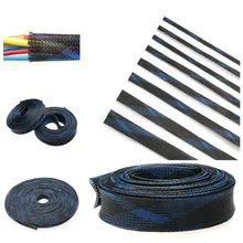1/5M High Density Insulation Blue Black 3-30mm Wire Cable Protecting Tight PET Expandable Braided Cable Sleeve
1/5M High Density Insulation Blue Black 3-30mm Wire Cable Protecting Tight PET Expandable Braided Cable Sleeve