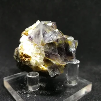 98.2gNatural dark purple fluorite, crystal mineral crystal specimen
98.2gNatural dark purple fluorite, crystal mineral crystal specimen