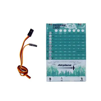VGOOD Brushless ESC Program Card for Fixed Wing RC Airplane
VGOOD Brushless ESC Program Card for Fixed Wing RC Airplane