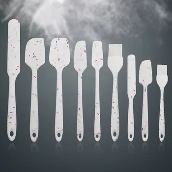 6/9Pcs/set Nonstick Cookware Set Silicone Spatula Spoon Kitchen Utensils DIY Kitchen Cooking Tools White Candy Spoon
6/9Pcs/set Nonstick Cookware Set Silicone Spatula Spoon Kitchen Utensils DIY Kitchen Cooking Tools White Candy Spoon