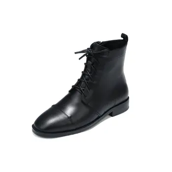 Winter Boots Women Round Toe Ankle Boots Genuine Leather Med Heels Dancing Party Shoes Woman Fashion Boots
Winter Boots Women Round Toe Ankle Boots Genuine Leather Med Heels Dancing Party Shoes Woman Fashion Boots