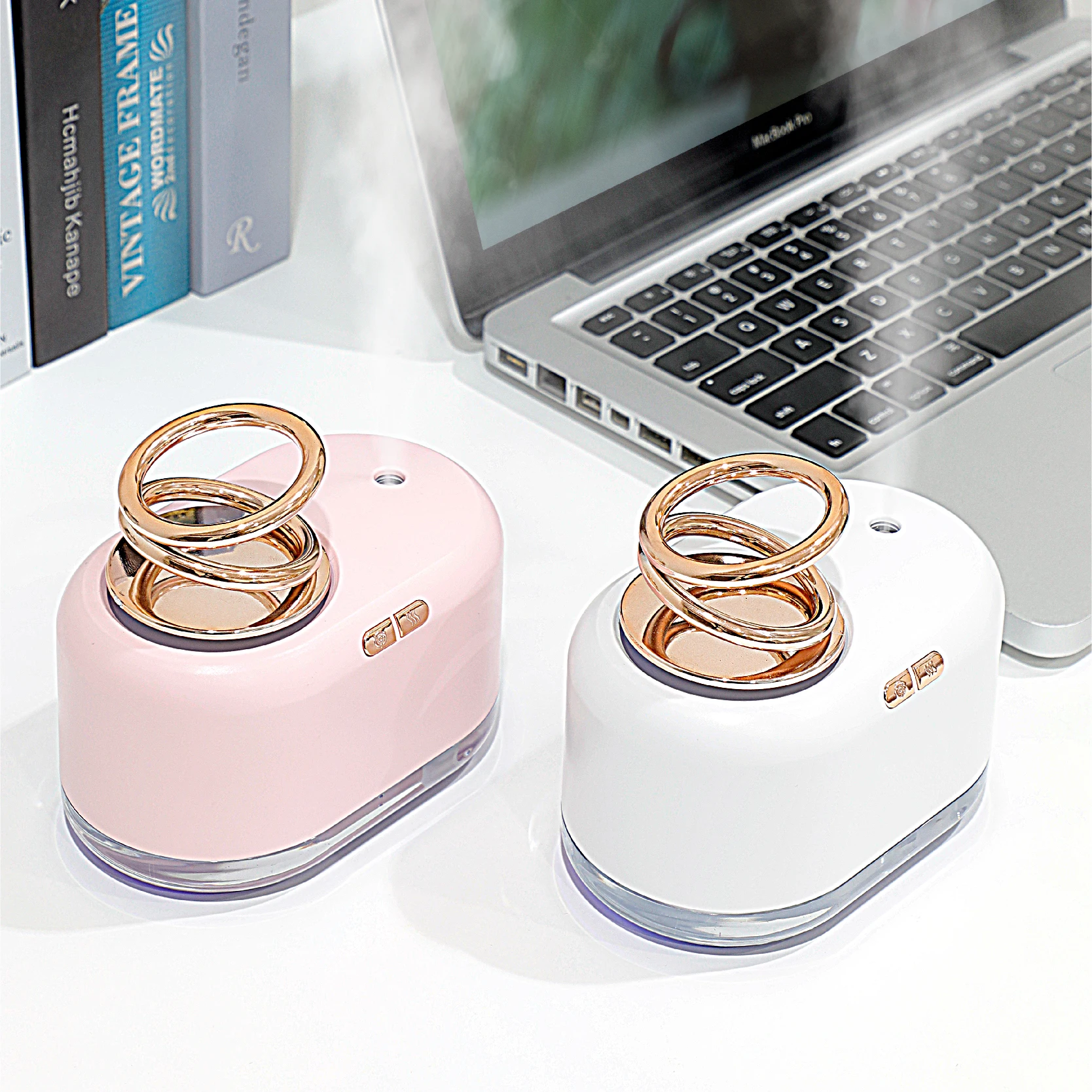 300ml USB Electric Air Humidifier Aroma Diffuser 2020 New Suspension Double Ring Humidifier Small Car Aromatherapy Atomizer
300ml USB Electric Air Humidifier Aroma Diffuser 2020 New Suspension Double Ring Humidifier Small Car Aromatherapy Atomizer