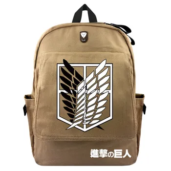 Student Backpack Anime Attack on The Giant School Bags Cover Type Canvas Knapsack Cartoon Travel Shoulders Bag
Student Backpack Anime Attack on The Giant School Bags Cover Type Canvas Knapsack Cartoon Travel Shoulders Bag