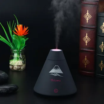 160ml USB Ultrasonic Volcano Humidifier Household Mini Air Humidifier LED Light Aroma Oil Diffuser Fogger Mist Maker Humificador
160ml USB Ultrasonic Volcano Humidifier Household Mini Air Humidifier LED Light Aroma Oil Diffuser Fogger Mist Maker Humificador