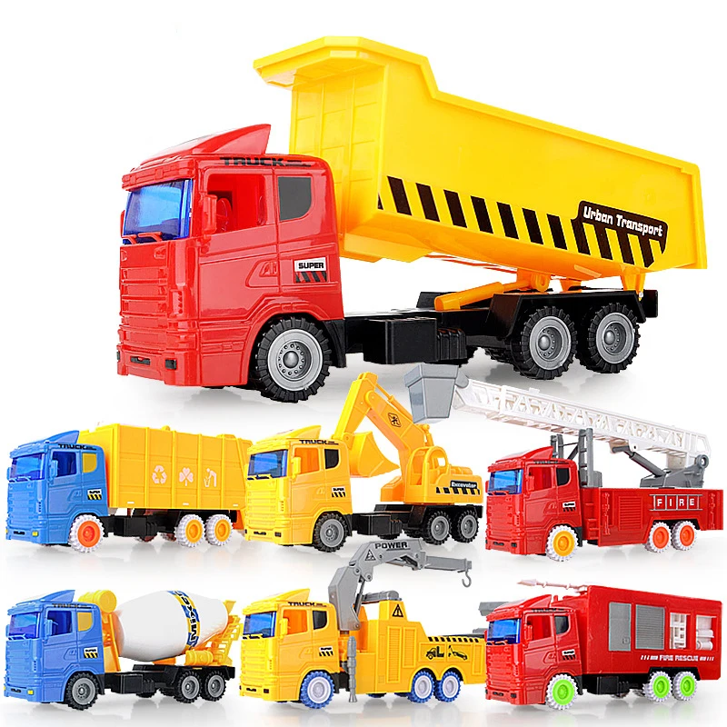 1:36 Simulation Engineering Series Truck Model Rubber ABS Diecasts Toy Vehicle Excavator Garbage Car Birthday Gift for Boys Y043
1:36 Simulation Engineering Series Truck Model Rubber ABS Diecasts Toy Vehicle Excavator Garbage Car Birthday Gift for Boys Y043