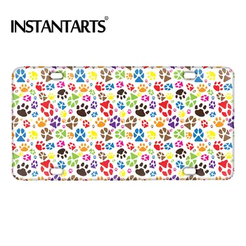 INSTANTARTS Adorable Dog Paw Print Decorative License Plates for Front of Carcustomized Car Front License Plate Fit Most Car
INSTANTARTS Adorable Dog Paw Print Decorative License Plates for Front of Carcustomized Car Front License Plate Fit Most Car
