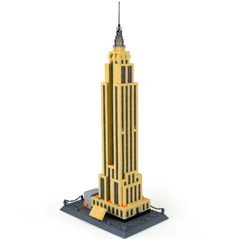Wecute New York Empire State Building Model kit Children's educational building block toys for Children's Gifts Home decoration
Wecute New York Empire State Building Model kit Children's educational building block toys for Children's Gifts Home decoration