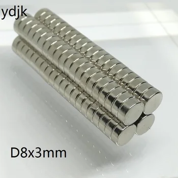 100/200/500PCS/LOT neodymium magnet 8*3 mm N35 strong Rare earth permanent magnet 8x3mm NdFeB magnet 8mm x 3mm
100/200/500PCS/LOT neodymium magnet 8*3 mm N35 strong Rare earth permanent magnet 8x3mm NdFeB magnet 8mm x 3mm