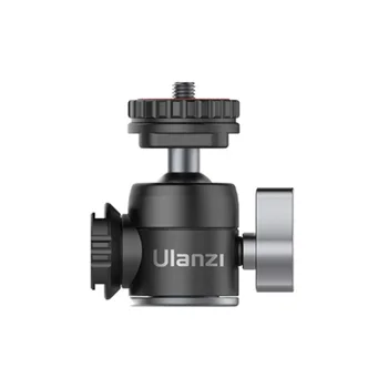 Ulanzi U-60 Cold-shoe Damping Spherical Bracket Mini Metal PTZ Gimbal Sports Action Video Cameras Cold-shoe Accessories 
Ulanzi U-60 Cold-shoe Damping Spherical Bracket Mini Metal PTZ Gimbal Sports Action Video Cameras Cold-shoe Accessories