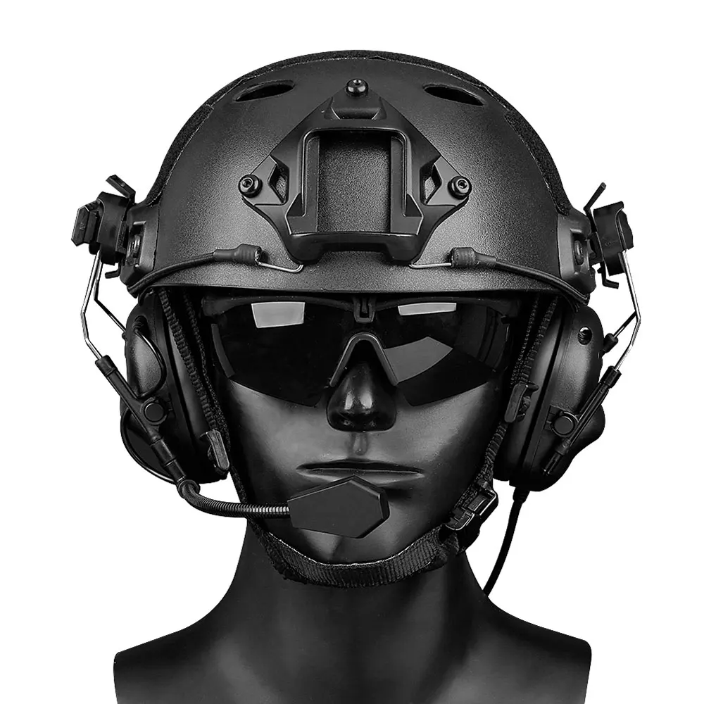 Tactical Earphone for Hunting Airsoft Helmet Military Earphone Ear Protection with Detachable Microphone Paintball Hunting
Tactical Earphone for Hunting Airsoft Helmet Military Earphone Ear Protection with Detachable Microphone Paintball Hunting