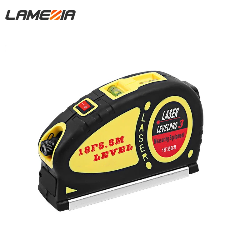 LAMEZIA Mini 5.5m Laser Infrared Level High-precision Small-sized Ten Word Line More Function Throwing Apparatus Tape
LAMEZIA Mini 5.5m Laser Infrared Level High-precision Small-sized Ten Word Line More Function Throwing Apparatus Tape