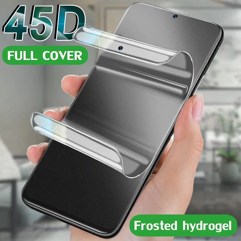 45D Full Cover Hydrogel Film For Huawei P20 P30 Lite Screen Protector For Huawei Mate 20 30 Pro 10 Lite Frosted Film Not Glass
45D Full Cover Hydrogel Film For Huawei P20 P30 Lite Screen Protector For Huawei Mate 20 30 Pro 10 Lite Frosted Film Not Glass