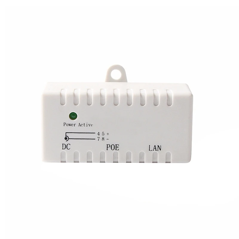 Poe Splitter Poe Injector Rj45 Dc 5.5Mm x 2.1Mm Input Passive Poe Injector Splitter Adapter Connector For Ip Network Camera
Poe Splitter Poe Injector Rj45 Dc 5.5Mm x 2.1Mm Input Passive Poe Injector Splitter Adapter Connector For Ip Network Camera