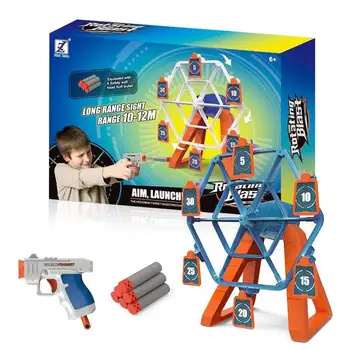 Zhenwei Shooting Games Rotating Electric Dart Target Blast Toy Gun Impactor Scoreboard Targets Hovering Target
Zhenwei Shooting Games Rotating Electric Dart Target Blast Toy Gun Impactor Scoreboard Targets Hovering Target