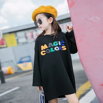 Teen Girls T Shirt 2020 Autumn Kids T shirt Long Loose Undershirt Print Girls T shirt for Children Tops Tees Kids 12 13 14 Years
Teen Girls T Shirt 2020 Autumn Kids T shirt Long Loose Undershirt Print Girls T shirt for Children Tops Tees Kids 12 13 14 Years