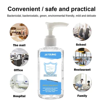 100ml Hand-Free Sanítízer Gel Portable Press Cleaning Set Hand Soap No-wash quick-drying Dvanced Hand Sanitizer Soothing Gel
100ml Hand-Free Sanítízer Gel Portable Press Cleaning Set Hand Soap No-wash quick-drying Dvanced Hand Sanitizer Soothing Gel