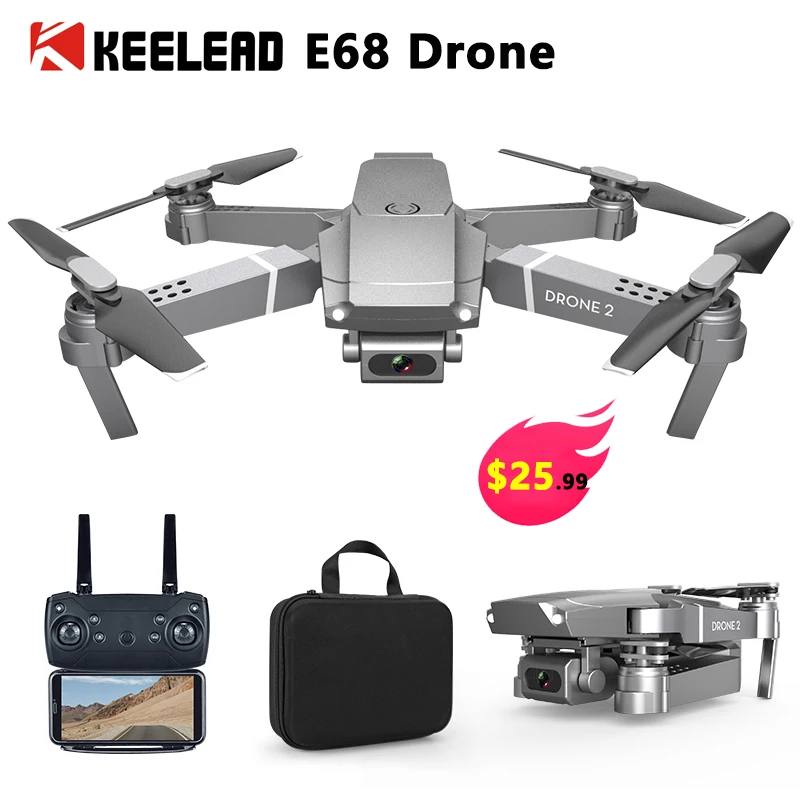 E68 Drone 4K wide angle Stable camera drone professional 1080P FPV Hight hold Mode Mini foldable RC Quadcopter VS M69G E58 dron
E68 Drone 4K wide angle Stable camera drone professional 1080P FPV Hight hold Mode Mini foldable RC Quadcopter VS M69G E58 dron
