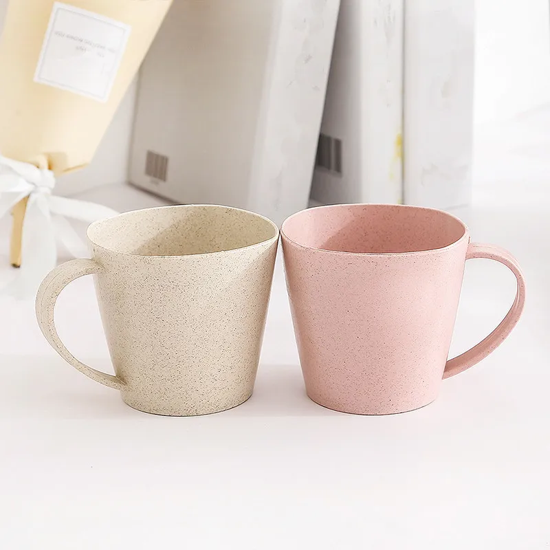 1PC Nordic Style Plastic Tea Cups Eco-Friendly Wheat Straw Cup Coffee Tea Milk Drink Cup Toothbrush Cup for Home Bathroom
1PC Nordic Style Plastic Tea Cups Eco-Friendly Wheat Straw Cup Coffee Tea Milk Drink Cup Toothbrush Cup for Home Bathroom