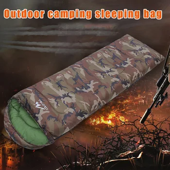 Hat Envelope Style Sleep Bag Outdoor Leisure Camping Break Camouflage Sleeping Bags H7JP 
Hat Envelope Style Sleep Bag Outdoor Leisure Camping Break Camouflage Sleeping Bags H7JP