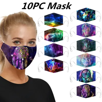 10pc Mouth Masks For Dust Face Mask Washable Earloop Mask Mascarilla Cycling Earloop Breathable Adjustable Face Cover
10pc Mouth Masks For Dust Face Mask Washable Earloop Mask Mascarilla Cycling Earloop Breathable Adjustable Face Cover