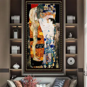 Gustav Klimt The Three Ages of Woman Oil Canvas Painting Poster Print Scandinavian Wall Art Picture for Living Room home decor
Gustav Klimt The Three Ages of Woman Oil Canvas Painting Poster Print Scandinavian Wall Art Picture for Living Room home decor