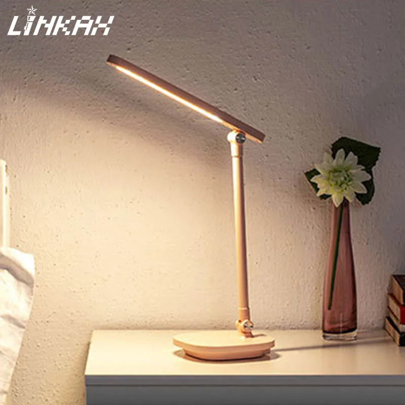 Foldable LED Desk Lamp DC5V USB Charging Table Light Dimmable Touch Night Light Eye Protection Study Lantern For Bedroom Bedside
Foldable LED Desk Lamp DC5V USB Charging Table Light Dimmable Touch Night Light Eye Protection Study Lantern For Bedroom Bedside