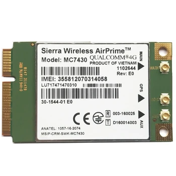 MC7430 LTE 4G Module FDD-LTE TDD-LTE CAT6 HSPA+ GNSS WWAN Card USB 3.0 MBIM Interface 4G Card
MC7430 LTE 4G Module FDD-LTE TDD-LTE CAT6 HSPA+ GNSS WWAN Card USB 3.0 MBIM Interface 4G Card