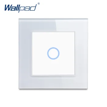 Wallpad 1 Gang 2 Way Touch Switch Wall Light Switch Luxury Tempered Glass Panel 86*86mm 10A 110-250V
Wallpad 1 Gang 2 Way Touch Switch Wall Light Switch Luxury Tempered Glass Panel 86*86mm 10A 110-250V