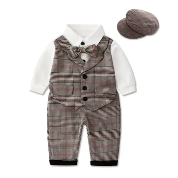 Toddler Boys Clothing Set 2019 Spring Baby cotton plaid Children Kid Clothes Suits 3pcs birthday Party Costume 1 2 3 Year Gift
Toddler Boys Clothing Set 2019 Spring Baby cotton plaid Children Kid Clothes Suits 3pcs birthday Party Costume 1 2 3 Year Gift
