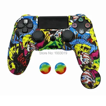 Camouflage Camo Silicone Gel Rubber sleeve Skin Grips Cover Case Caps For Playstation 4 PS4 Pro PS4 Slim Gamepad Protect 
Camouflage Camo Silicone Gel Rubber sleeve Skin Grips Cover Case Caps For Playstation 4 PS4 Pro PS4 Slim Gamepad Protect