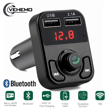 Car FM Transmitter Wireless Bluetooth Car kit Accessories Handsfree MP3 Player Digital Display FM Modulator Transmitter Receiver
Car FM Transmitter Wireless Bluetooth Car kit Accessories Handsfree MP3 Player Digital Display FM Modulator Transmitter Receiver