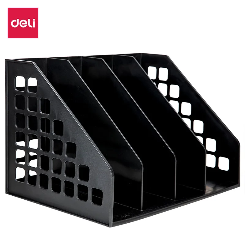 Deli 9840 One-piece File Rack Four Bar File Box File Tray Thick File Rack File Compartmental Holder
Deli 9840 One-piece File Rack Four Bar File Box File Tray Thick File Rack File Compartmental Holder