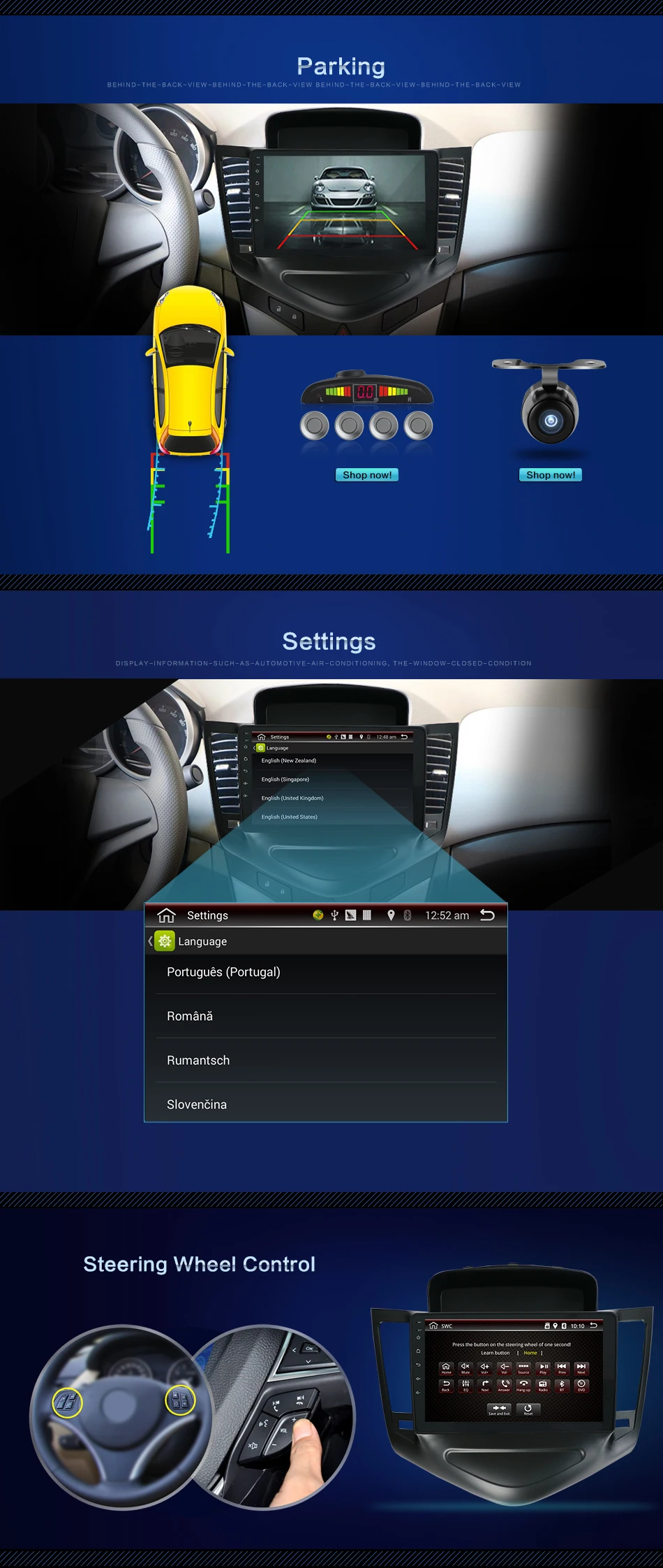 Discount 9inch android 9.0 system car gps multimedia video radio player in dash for Chevrolet CRUZE navigation stereo 2G/4G RAM 40 Discount 9inch android 9.0 system car gps multimedia video radio player in dash for Chevrolet CRUZE navigation stereo 2G/4G RAM 40