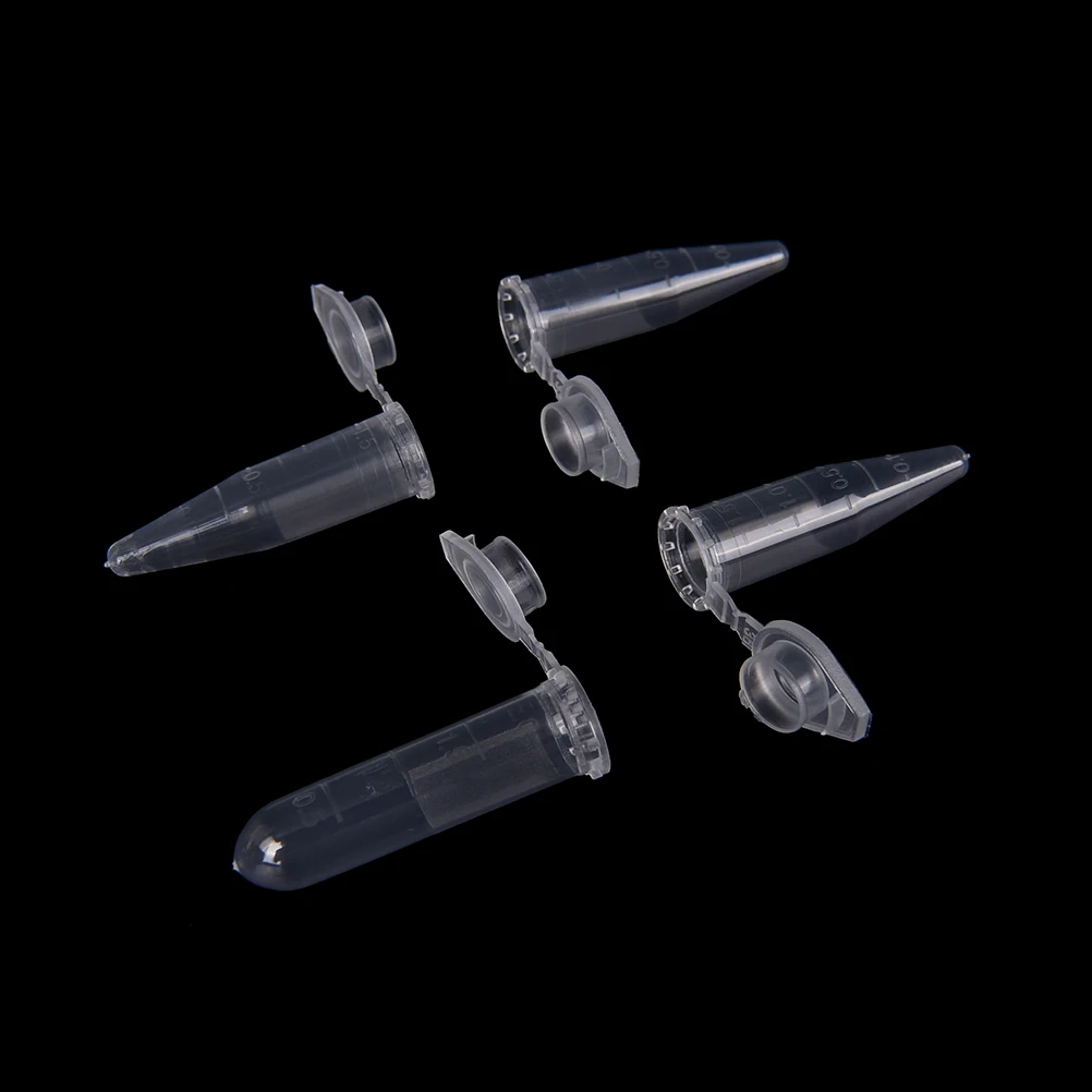 100 PCS 1.5ml Lab Clear Test Tube Centrifuge Vial Snap Cap Micro Plastic Container for Laboratory Sample Specimen Lab Supplies
100 PCS 1.5ml Lab Clear Test Tube Centrifuge Vial Snap Cap Micro Plastic Container for Laboratory Sample Specimen Lab Supplies
