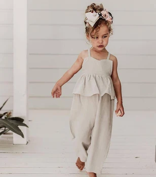 Toddler Kids Baby Girl Clothes Solid Color Holiday Overall Ruffle Bandage Jumpsuit Bodysuit One-Pieces Sunsuit Outfit Summer 
Toddler Kids Baby Girl Clothes Solid Color Holiday Overall Ruffle Bandage Jumpsuit Bodysuit One-Pieces Sunsuit Outfit Summer