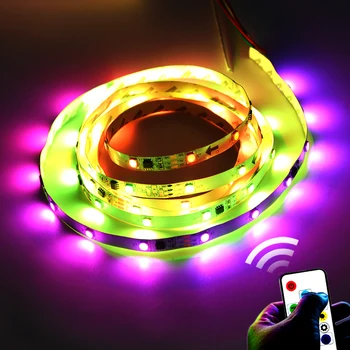 5V LED Strip Room Decoration LED Light Strip RGB Tape Ribbon WS2812B Ambilight USB Light Backlight With Remote Christmas Decor
5V LED Strip Room Decoration LED Light Strip RGB Tape Ribbon WS2812B Ambilight USB Light Backlight With Remote Christmas Decor