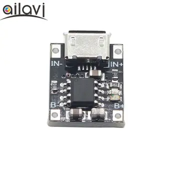 MicroUSB Mini Ternary Lithium Battery Charging Module 5V to 4.2V 1A3.7V 18650 Charger Board
MicroUSB Mini Ternary Lithium Battery Charging Module 5V to 4.2V 1A3.7V 18650 Charger Board