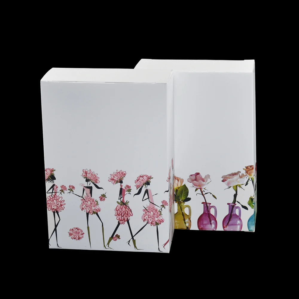 2 Size&Style Colored Printed Design Folding White 350g Craft Paper Mask Cosmetics Packaging Box Gift Box10pcs/lot
2 Size&Style Colored Printed Design Folding White 350g Craft Paper Mask Cosmetics Packaging Box Gift Box10pcs/lot