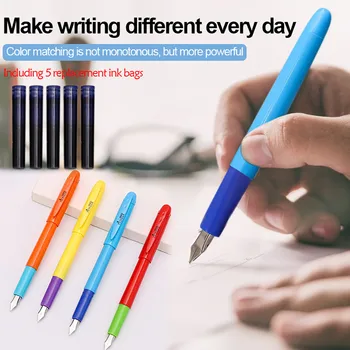 New Listing High Quality 5ML Blue Colors Removable Ink Pen Set Business & School Supplies Office Stationery Fountain Pen
New Listing High Quality 5ML Blue Colors Removable Ink Pen Set Business & School Supplies Office Stationery Fountain Pen