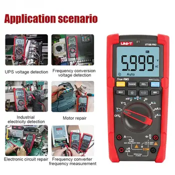 -T UT15B UT17B Pro True RMS Digital Multimeter Tester Auto Range Anti-burn VFC Hz Capacitor Resistor Electrician Multi Meter
-T UT15B UT17B Pro True RMS Digital Multimeter Tester Auto Range Anti-burn VFC Hz Capacitor Resistor Electrician Multi Meter