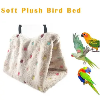 Warm Soft Plush Birds Parrot Hammock Nest Hang Bed Cave Cage Parrot Hammock Coral Velvet Hut House For Lovebird nido agapornis
Warm Soft Plush Birds Parrot Hammock Nest Hang Bed Cave Cage Parrot Hammock Coral Velvet Hut House For Lovebird nido agapornis