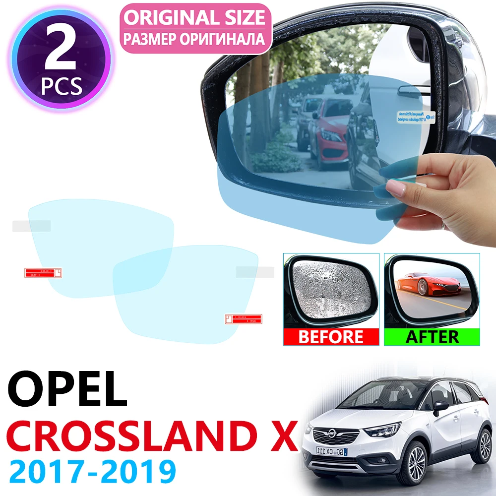 for Opel Crossland X 2017 2018 2019 2020 Full Cover Rearview Mirror Anti-Fog Films Rainproof Anti Fog Film Clean Car Accessories
for Opel Crossland X 2017 2018 2019 2020 Full Cover Rearview Mirror Anti-Fog Films Rainproof Anti Fog Film Clean Car Accessories