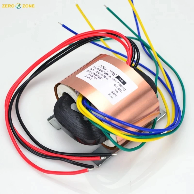 Tube preamp PRT08A Special Power Transformer R-type Transformer 50W With Copper Foil Shielding AC110 AC220V Universal
Tube preamp PRT08A Special Power Transformer R-type Transformer 50W With Copper Foil Shielding AC110 AC220V Universal