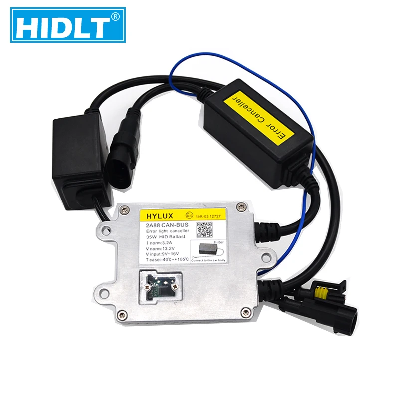 HIDLT AC 12V 35W Canbus Ballast Hylux 2A88 Error Free HID Bllast Reactor For 35W Car Xenon Headlight Bulb Kit H1 H7 H11 9005 9006 (9)