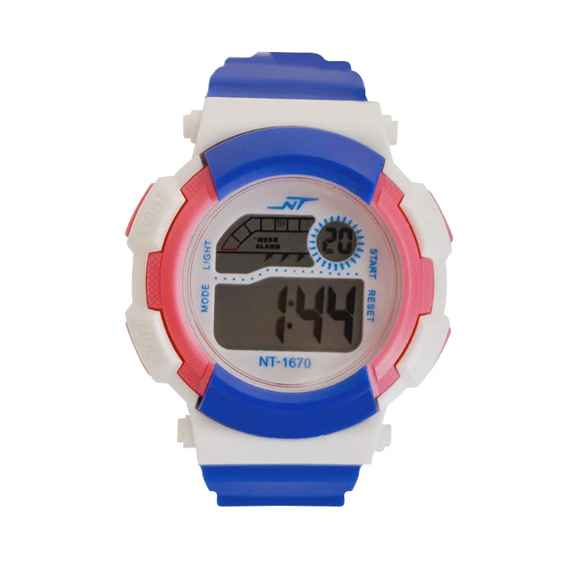 Colorful Night Light Multi-functional Students Outdoor Sports Waterproof Electronic Watch Children Dual Display LED Watch Women'
Colorful Night Light Multi-functional Students Outdoor Sports Waterproof Electronic Watch Children Dual Display LED Watch Women'
