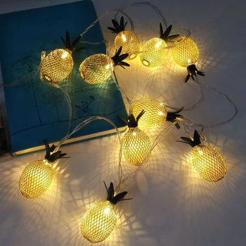 LED Pineapple Shaped Night Lights Fairy Light String Curtain Fruit Lamp Party Bedroom Home Holiday Christmas Party Decor HUG-Dea 
LED Pineapple Shaped Night Lights Fairy Light String Curtain Fruit Lamp Party Bedroom Home Holiday Christmas Party Decor HUG-Dea