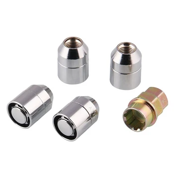 M12*1.5 Type Wheel Lock Lug Nuts Universal 4 Inner Threaded Tire Nuts 1 Key Set Car Accessories
M12*1.5 Type Wheel Lock Lug Nuts Universal 4 Inner Threaded Tire Nuts 1 Key Set Car Accessories