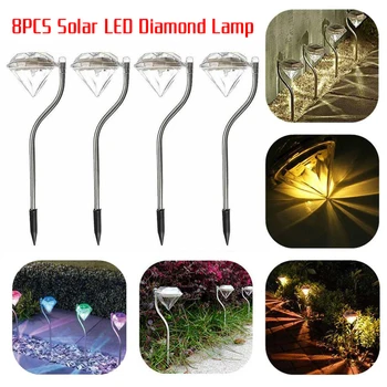 Outdoor LED Solar Diamond Lamp Waterproof For Lawn Lanscape Yard Decoration Light Waterproof Home Landscape Lamp For Lawn
Outdoor LED Solar Diamond Lamp Waterproof For Lawn Lanscape Yard Decoration Light Waterproof Home Landscape Lamp For Lawn