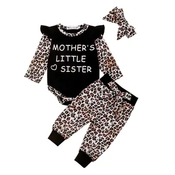2019 New Cute Baby Clothes Newborn Kid Girls Long Sleeve Leopard Print Romper+Pants+Hairban 2Pcs Outfits
2019 New Cute Baby Clothes Newborn Kid Girls Long Sleeve Leopard Print Romper+Pants+Hairban 2Pcs Outfits
